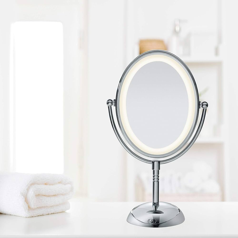 メイク道具・化粧小物 CONAIR Reflections LED Mirror Amazon.com: Conair Lighted Makeup Mirror, LED Vanity Mirror